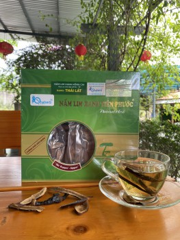 nấm lim xanh thái lát
