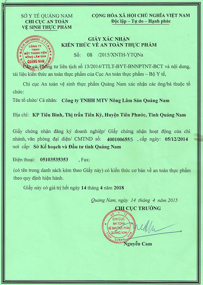 nam lim xanh tien phuoc