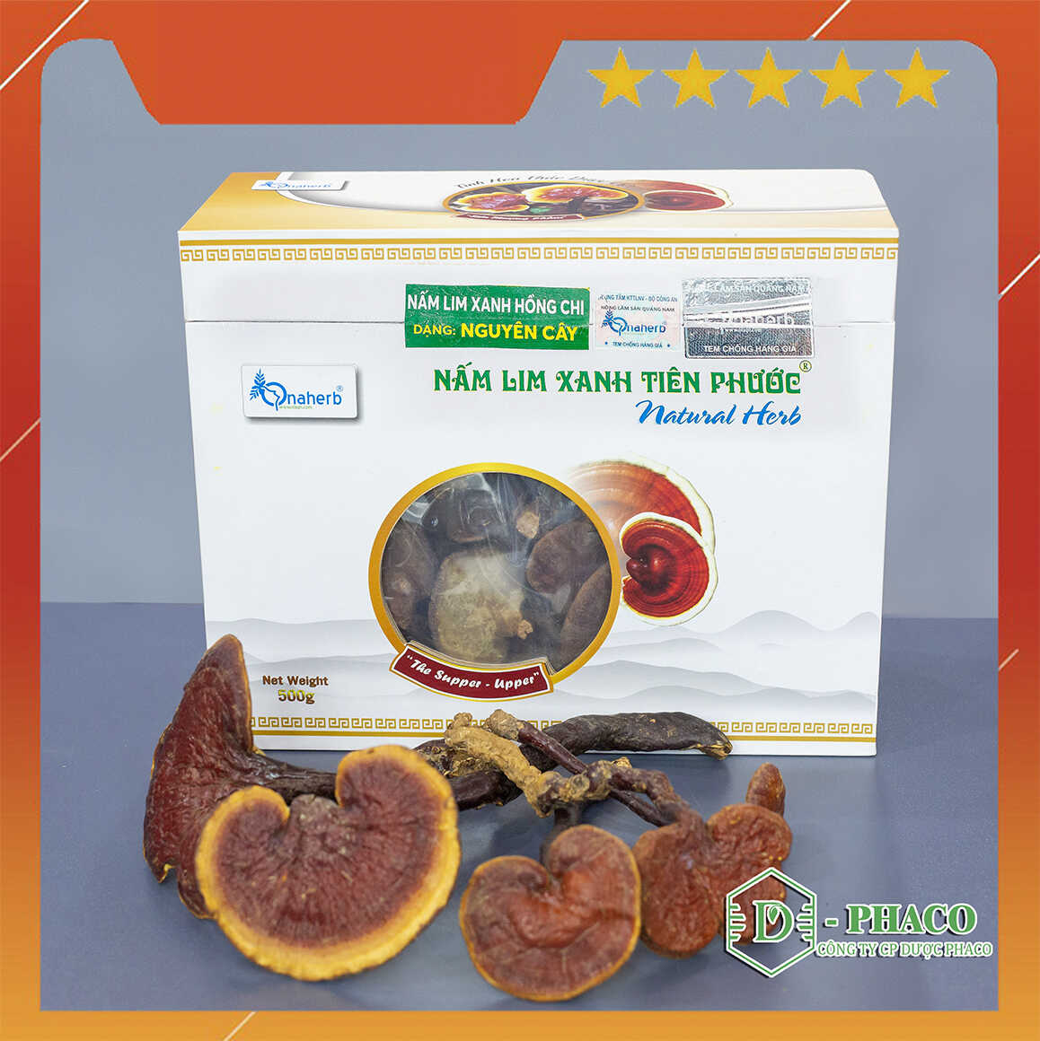 Nấm Lim Xanh Tiên Phước dạng nguyên cây 